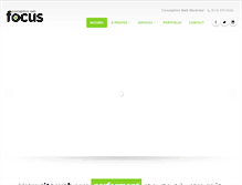 Tablet Screenshot of conceptionfocus.com